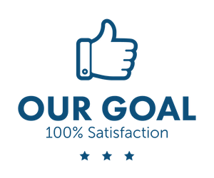 Our Goal is 100% Satisfaction